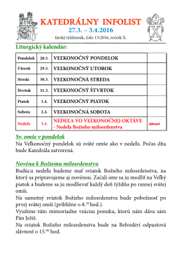 13. týždeň 16