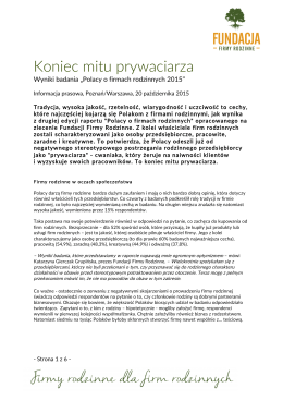 Komunikat - plik PDF - Fundacja Firmy Rodzinne