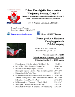 Polsko Kanadyjskie Towarzystwo Wzajemnej Pomocy, Grupa V