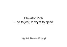 elevator pich - Dariusz Przybył