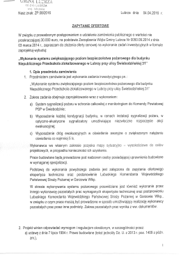 Zapytanie ofertowe