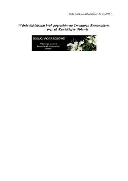 Pobierz porządek pogrzebów w formacie PDF