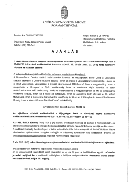 Vadászterület határára vonatkozó ajánlás 100750