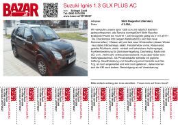 Suzuki Ignis 1.3 GLX PLUS AC