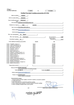 Godi&scaron;nji izvje&scaron;taj 1Y., revidirano, konsolidirano, 2015. godina PDF