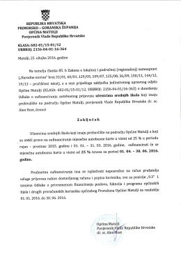Zaključak za srednje &scaron;kole
