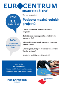 Pozvánka na seminář
