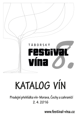 ve ní - Táborský festival vína