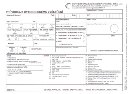 Žádanka - Centrum onkologické prevence pro ženy, sro