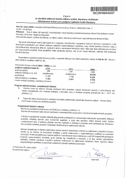 Zápis_podpora vydávání české literatury 2016