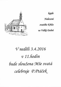 M&scaron;e svat&aacute;