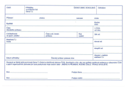 Odd&iacute;l `Přihl&aacute;&scaron;ka ČESK&Aacute; OBEC SOKOLSKA