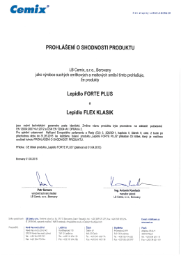 POSP Lepidlo FORTE PLUS