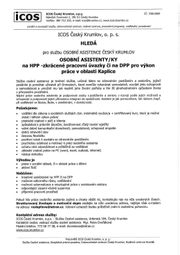 ICOS Česk&yacute; Krumlov, o. p. s.