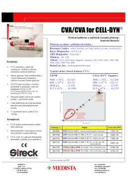 CVA/CVA for CELL-DYN®