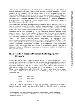 12.2.2 The Encyclopedia of Chemical Technology („Kirk
