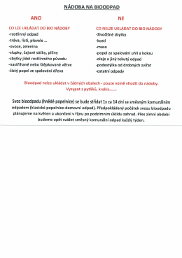 Poučení BIO odpad