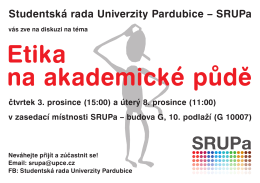 Studentská rada Univerzity Pardubice – SRUPa