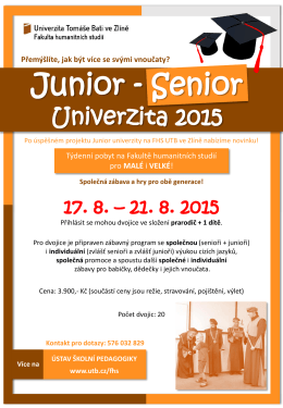 Junior Univerzita 2015
