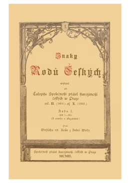 Znaky rodů českých