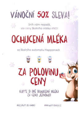 OCHUCENÁ MLĚKA