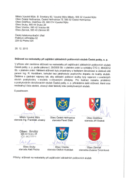 Česk&aacute; po&scaron;ta 1