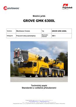 GROVE GMK 6300L