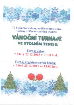 turnaj st. tenis