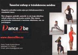 Dance 2be - Taneční studio Ostrava