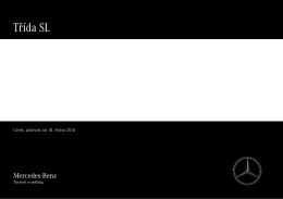 St&aacute;hnout cen&iacute;k nov&eacute;ho SL  - Mercedes-Benz
