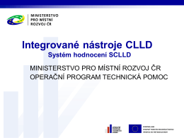 Integrované nástroje CLLD