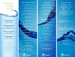 aqua bar - Hotel Vitality