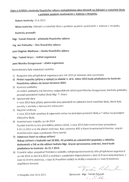 _2_a`_pis č.4/2015 z kontrolv finančn&iacute;ho v&yacute;boru zastupitelstva opce