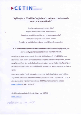 Společnost CETIN
