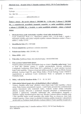 260-ZK-15_CAW__zadost_o_dotaci