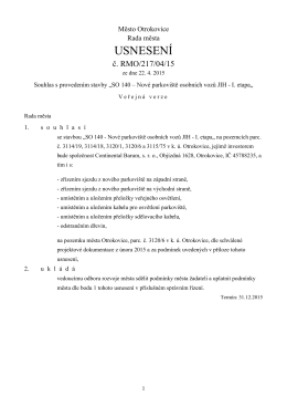 Přijat&eacute; usnesen&iacute;