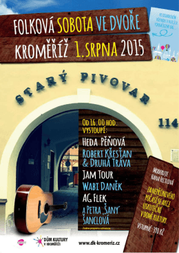 Folkov&aacute; sobota