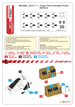 decals #1 n&aacute;vod.cdr