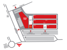 PVA EXPO PRAHA mapa