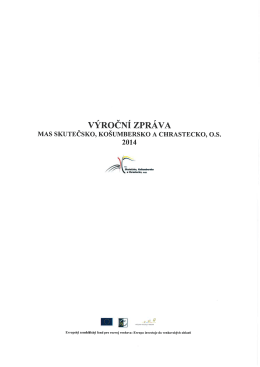 výroční zpráva 2014 MASSKCH