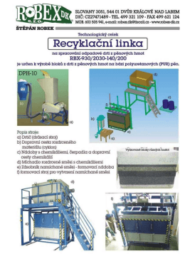 &Scaron;TĚP&Aacute;N ROBEK - ROBEX DK sro