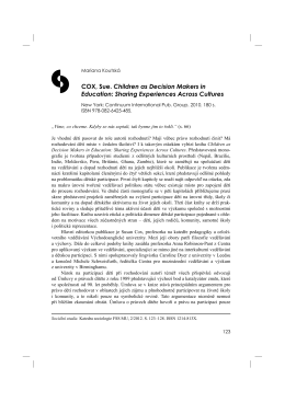 Plný text v PDF - Sociální studia