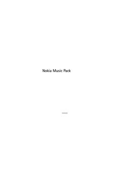 Nokia Music Pack