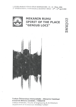 Dolomitics Stones at Historical Buildings in Edirne