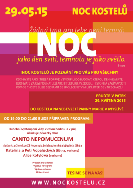 29.05.15 Noc KOSTELŮ