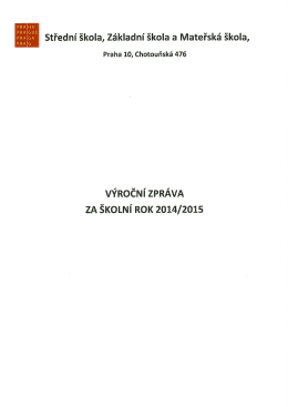 HA _ - S&Scaron;, Z&Scaron; a M&Scaron; Praha 10, Chotouňsk&aacute; 476