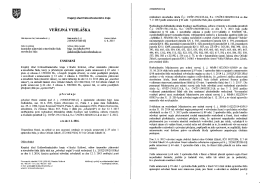 Veřejn&aacute; vyhl&aacute;&scaron;ka-usnesen&iacute; o přeru&scaron;en&iacute; odvolac&iacute;ho ř&iacute;zen&iacute;