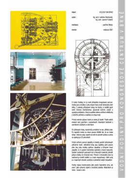 autor: lng. arch. Ladislav Vlaohynsk&yacute;, lng. arch. Jarom&iacute;r Foretn&iacute;k