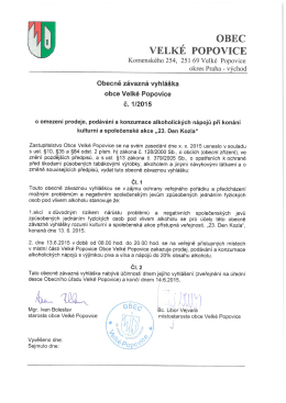 OZV č. 1-2015