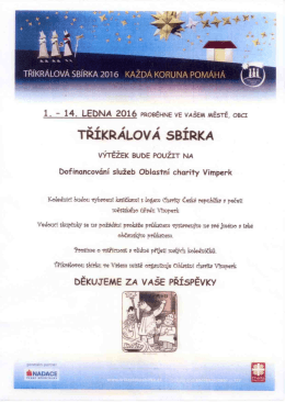 TRIKŘALOVA SBÍRKA